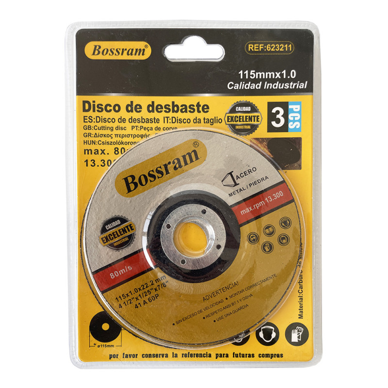 Lot Disques Tron Onner M Tal Pour Meuleuse X Mm Tout Brico