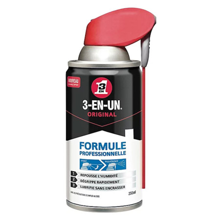 Dégrippant double spray formule professionnelle 3-EN-UN Original 250ml
