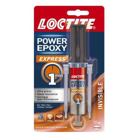 Colle Power Epoxy Express Loctite 11ml