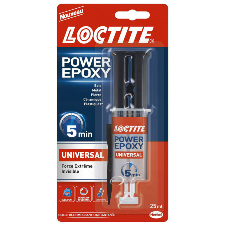Colle Power Epoxy Loctite 25ml