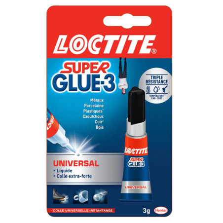 Colle Super Glue 3 Loctite 3g
