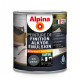 Peinture de finition Alkyde Alpina 0,5L satin gris ardoise - Fabrication française