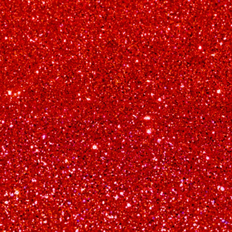 Peinture aérosol multisupport transparente effet pailleté rouge 400ml Delkolor