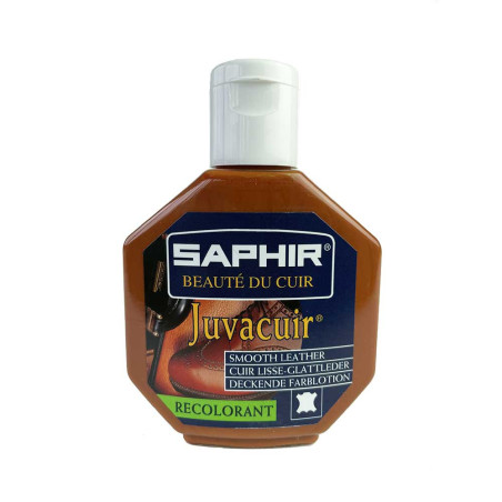 Recolorant Juvacuir cuir lisse marron clair 75ml Saphir