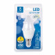 Ampoule LED E14 Flamme 6W (équivalent 41W) - Blanc chaud