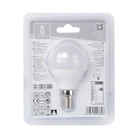 Ampoule LED E14 Standard 6W (équivalent 42W) - Blanc froid