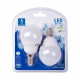Lot 2 ampoules LED E14 Standard 7W (équivalent 55W) - Blanc froid
