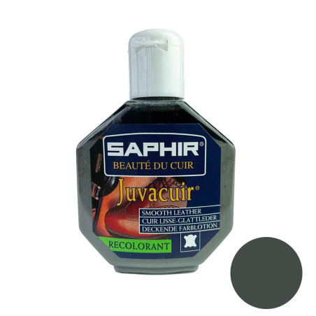 Recolorant Juvacuir cuir lisse gris 75ml Saphir