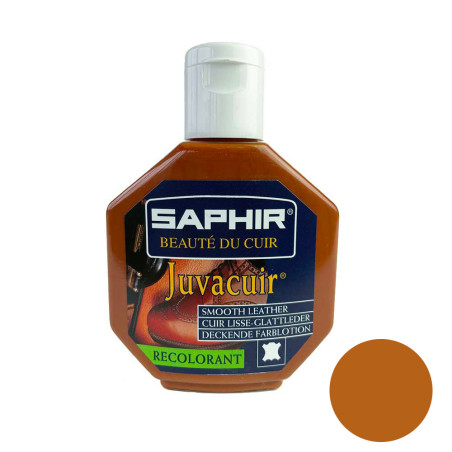 Recolorant Juvacuir cuir lisse marron clair 75ml Saphir