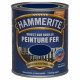 Peinture sur rouille martelée Hammerite 0,75L bleu nuit