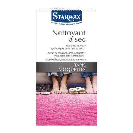 Nettoyant à sec tapis et moquettes Starwax 500g