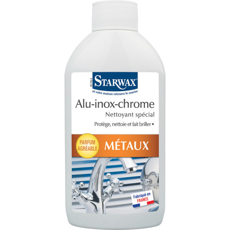 Nettoyant spécial alu / inox / chrome Starwax 250ml