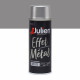 Peinture aérosol multi-supports argent effet métal Julien 400ml