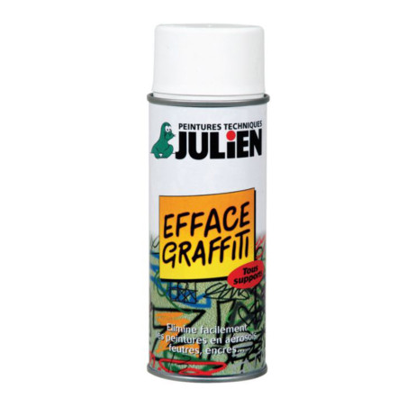 Aérosol efface graffiti incolore Julien 400ml