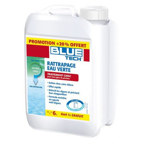Rattrapage eau verte Blue Tech 6L