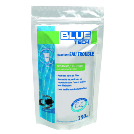 Clarifiant eau trouble unidose Blue Tech 250ml