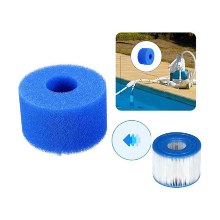 Filtre en mousse pour piscine, réutilisable & lavable Type S1