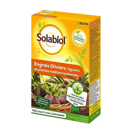 Engrais olivier & figuier Solabiol 750g