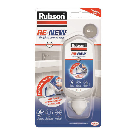 Re-new joints comme neufs gris Rubson 80ml