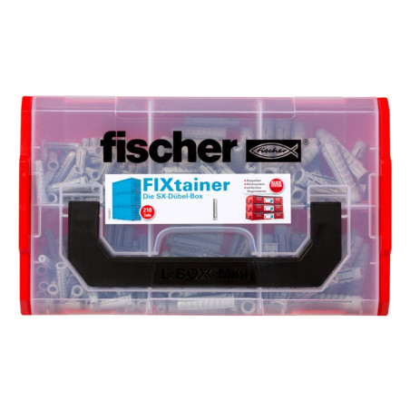 Coffret chevilles Fix Tainer SX 210pcs - Fischer