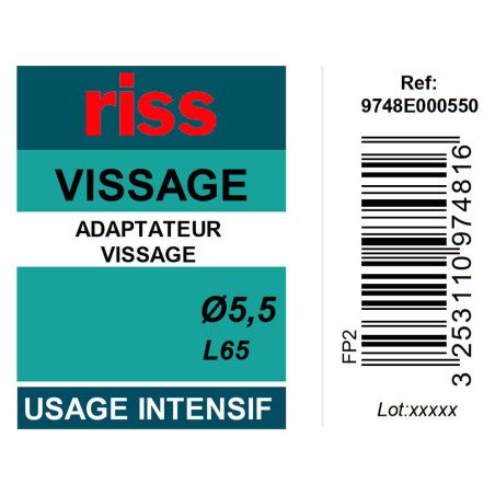Noix de serrage magnétique Ø5,5 x 65mm - Riss