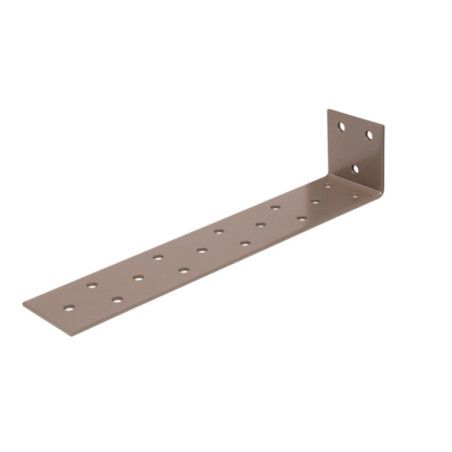 Boite 10 équerres à beton 205 x 40 x 40mm beige Duravis - Alberts