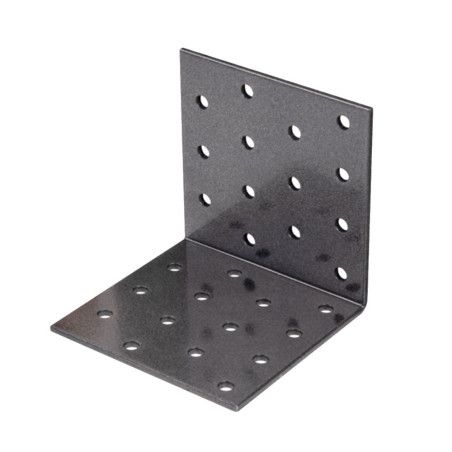 Equerre d'assemblage 80 x 80 x 80mm noir diamant Duravis - Alberts