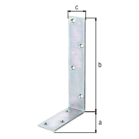 Equerre de poutre 100 x 200 x 40mm - Alberts